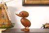 (hej!e) Ducking Baby Duck Wooden Nordic Ornament Wooden Object