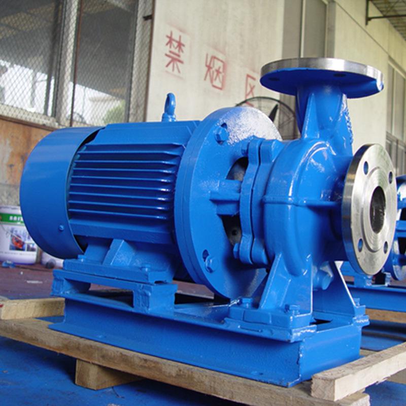 ISW Horizontal Corrosion-Resistant Pipeline Centrifugal Pump: Acid-Alkali Resistant, High-Flow, Variable Frequency, Voltage Booster.