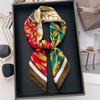 Simulated Silk Scarf, Foreign Style Small Square Scarf, Women'S Scarf, Spring And Summer Office Air-Conditioned Room, Versatile Shawl