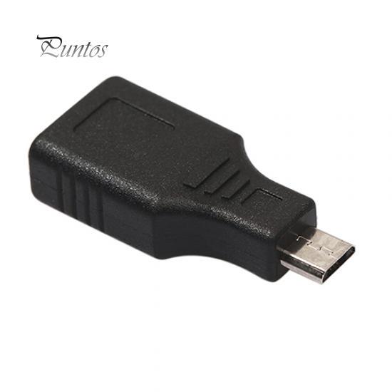 USB 2.0 на Micro USB 5-контактный штекер OTG-адаптер-переходник