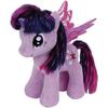 My Little Pony Ty Beanie Babies 17cm Plush Toy (Twilight Sparkle) Purple Mascot Plush MyLittlyPony MLP Goods Character Present Gift Beanie Babies