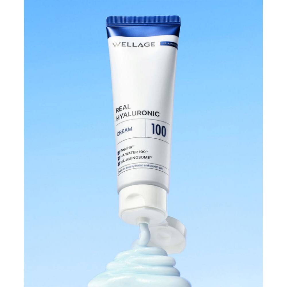WELLAGE Крем Real Hyaluronic 100 80 мл