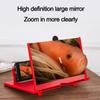 Phone Screen Amplifier Folding Mobile Magnifier 3D Enlarge Stand 10/12 Inch