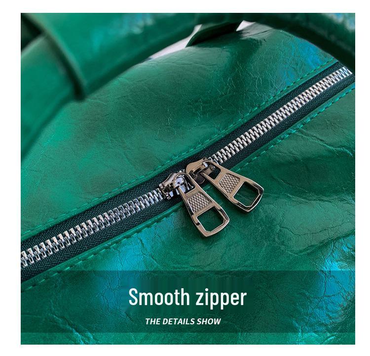 Unisex PU Leather Fitness Duffle Bag for Business, Yoga, or Swim - Large Capacity, Handheld/Shoulder Style