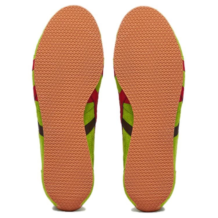 Onitsuka Tiger RUNSPARK Lime Green Red Unisex Low Top Retro Lifestyle Sneakers 1183C338-300