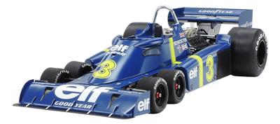 Пластиковая модель большого масштаба серии Tyrell P34 Six Wheeler с деталями 12036, цветное литье 1/12, №36, фототравление