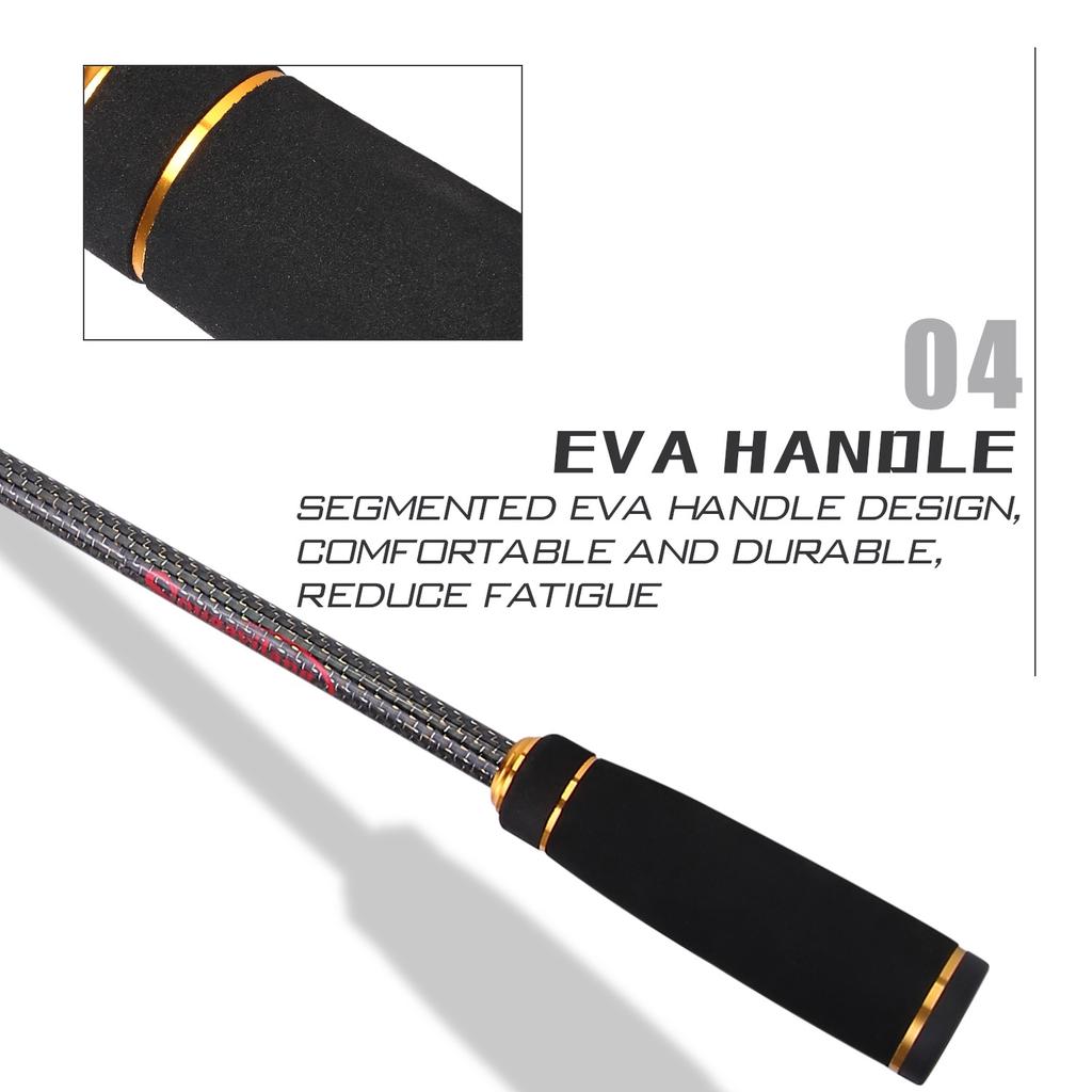 Кастинговая удочка с углеродным волокном Сверхлегкие удилища Baitcaster удочки Морская рыбалка в соленой воде