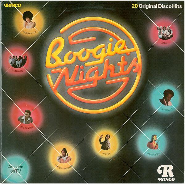 LP Пластинка РАЗНЫЕ ИСПОЛНИТЕЛИ - Ночи в стиле буги RTL2027 Ronco 1978 Великобритания Рок Б/У