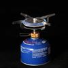 Lixada Ultralight Portable Outdoor Camping Gas Stove with Gas Tank Adapter Converter Hiking
