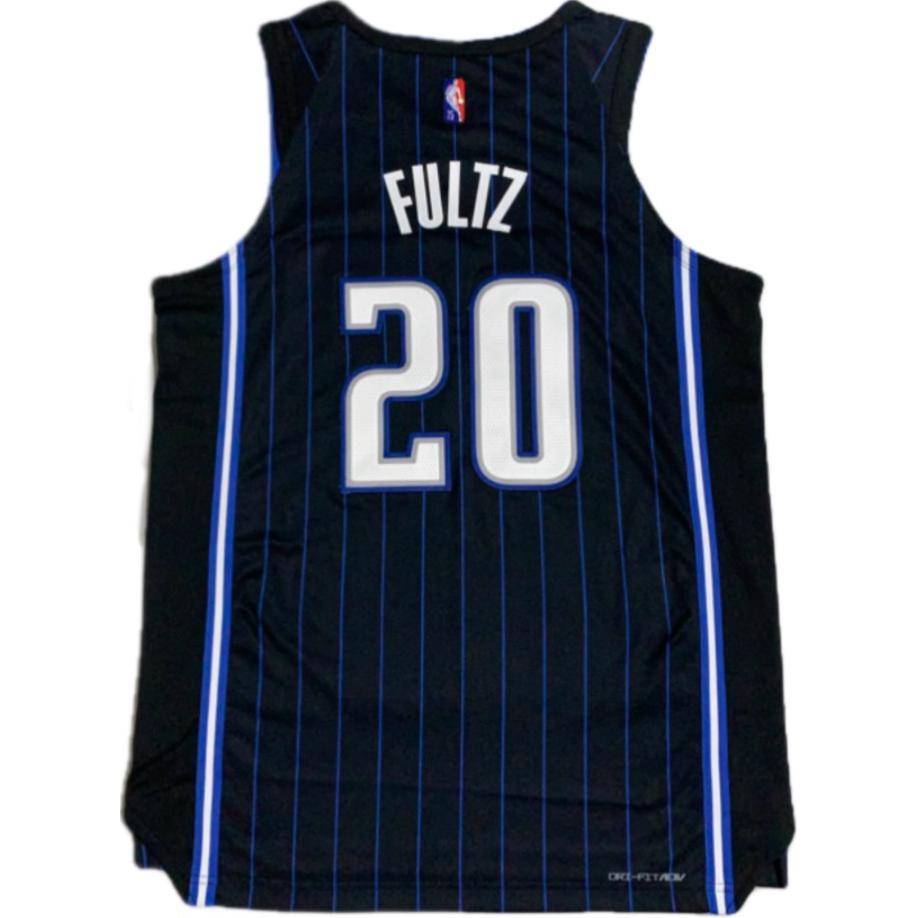 Nike X NBA Orlando Magic 75th Anniversary Edition 20 Markelle Fultz Player Version Away Basketball Jersey Men Jerseys Deep-Navy DB3373-010