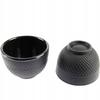 1.5L CAST IRON KETTLE STRAINER 4x CUPS SET