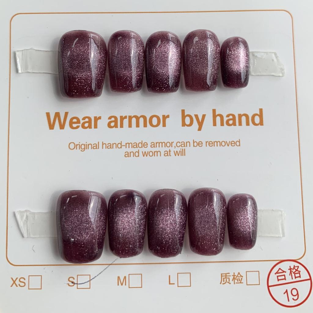 Нажмите на кончики ногтей Гель Полное покрытие 100 дизайнов Накладные ногти ручной работы Высококачественные носимые искусственные ногти Многоразовые размеры от XS до L бесплатно 5 шт. инструментов