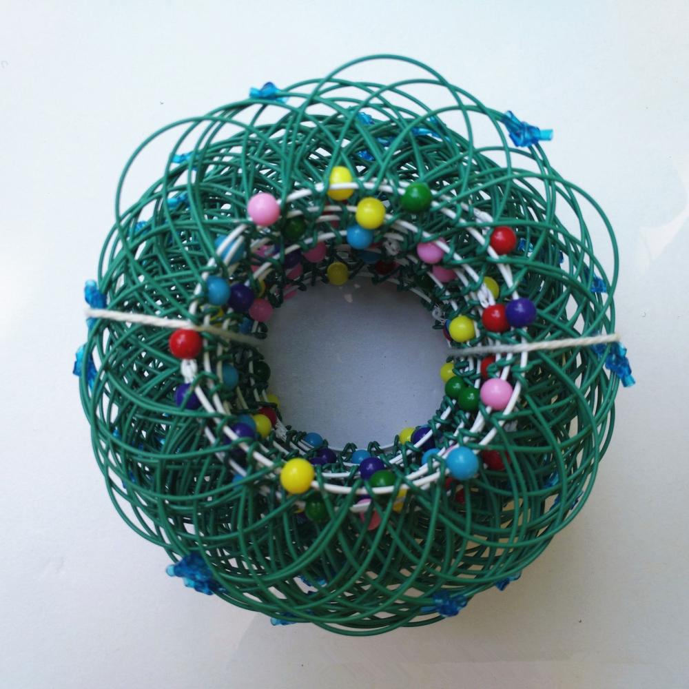 Детская мандала антистресс игрушка регулируемая тридцать шесть переменных разновидностей корзина с цветами железное кольцо детская головоломка игрушка для снятия стресса