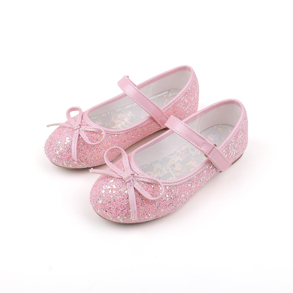 OEM Factory children's shoes Girls Mary Jane Ballerina Dress Shoes TPR Outsole for Wedding Party (Toddler/Little Kid/Big Kid)ODM