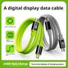 1.5m Type C To Type C Cable With Digital Display 240W Data 480Mbps Charging Transmission PD Cab U9N5