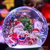 Children's Christmas Decorations: Crystal Ball Music Box Ornament for Tabletop