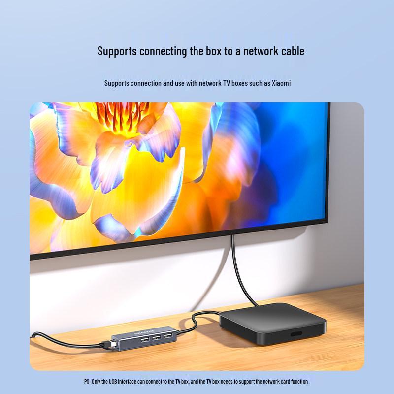 ShanZe USB-хаб Ethernet, сетевой адаптер RJ45 для ноутбуков