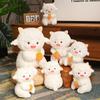 Articulated Plush Lamb Toy With Movable Joints Stuffed Animal Doll Kids For