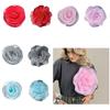 Large Rose Flower Brooches for Women Handmade Cloth Florals Lapel Pin Corsage Fashion Jewelry Badge Coat Accessories