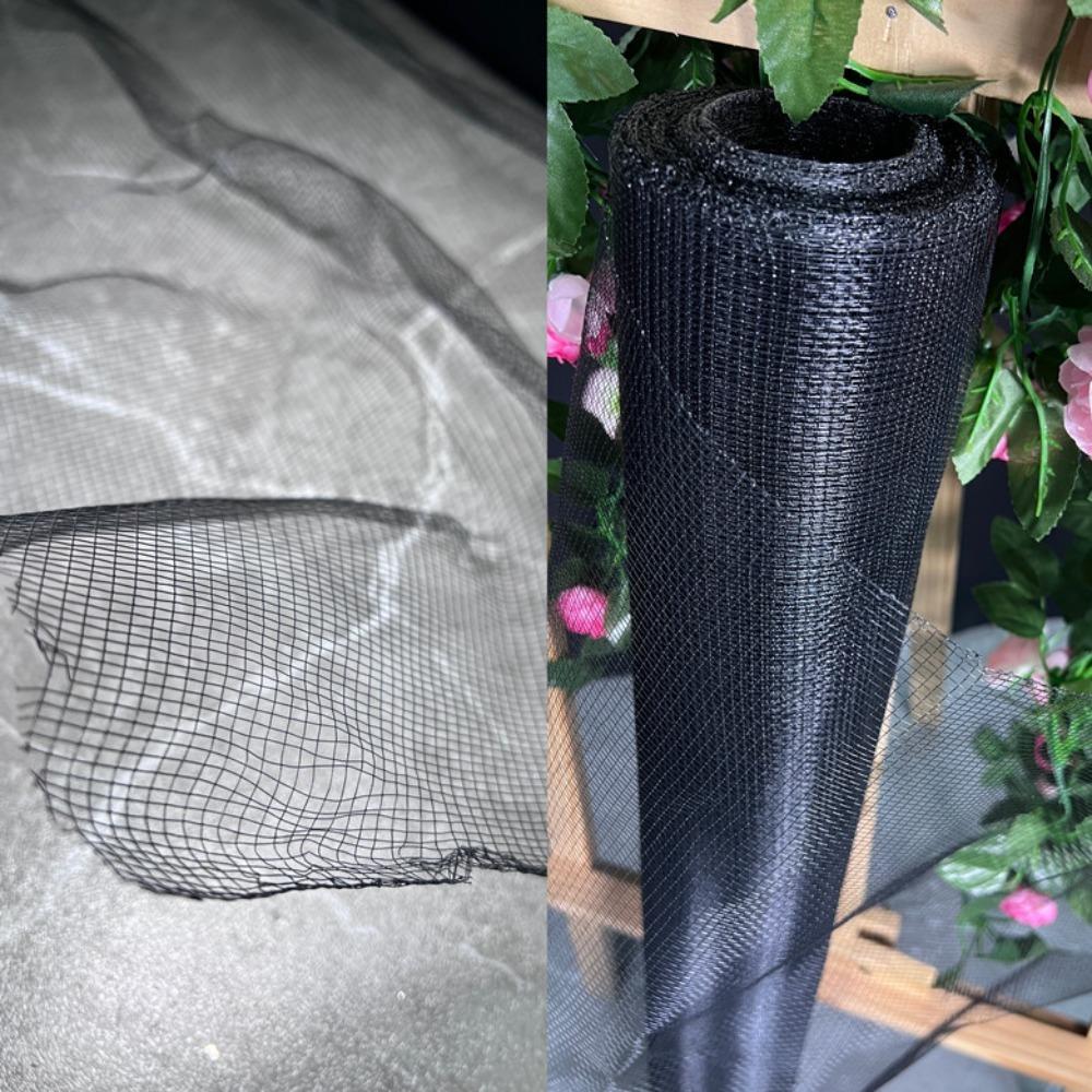 Cloud Fog Mesh Hard Mesh Cloth Pleated Shape Shapeable Wire Fashion Bright Organza Fabric