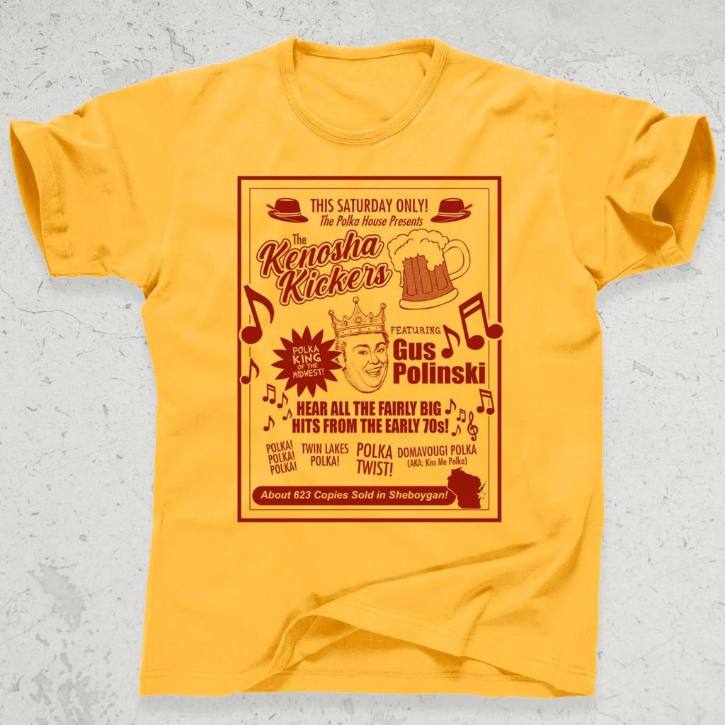 Polka King of the Midwest Shirt – Gus Polinski Road Trip Polka Band Tee