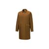 X Maison Kitsune Trench Coat Brown Unisex Streetwear 532306-43