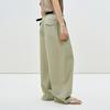 LESS 2025 Summer Cotton Loose Wide-Leg Pants