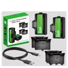 2 шт. Аккумулятор 4800 МВтч для геймпада Xbox One, набор для игры и зарядки, кабель USB-C для зарядки/4 крышки для Xbox One/seriesx|S