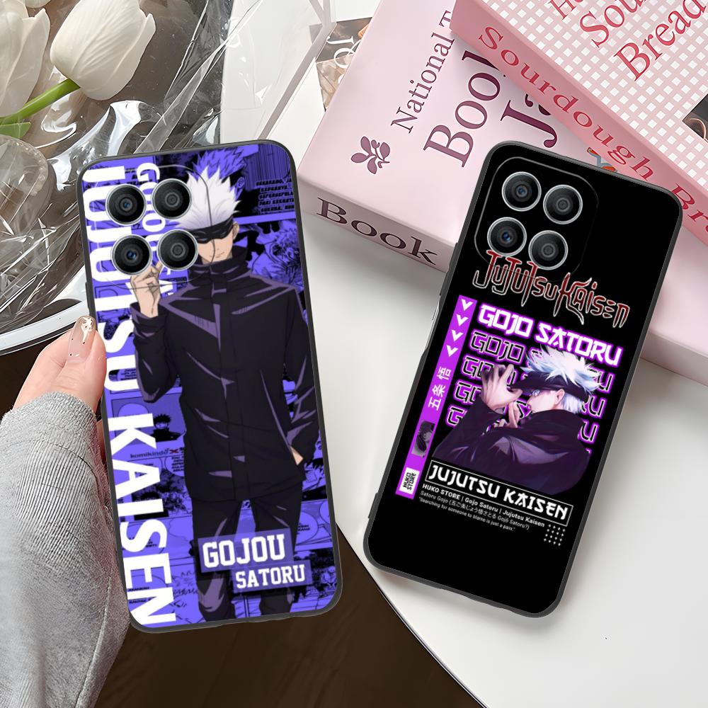 Чехол для телефона Jujutsu Kaisen Сатору Годжо для Honor 90 80 70 60 50 30 20 10 9 8 7 Pro S SE Lite 5G Цветной Печатный Чехол Cover
