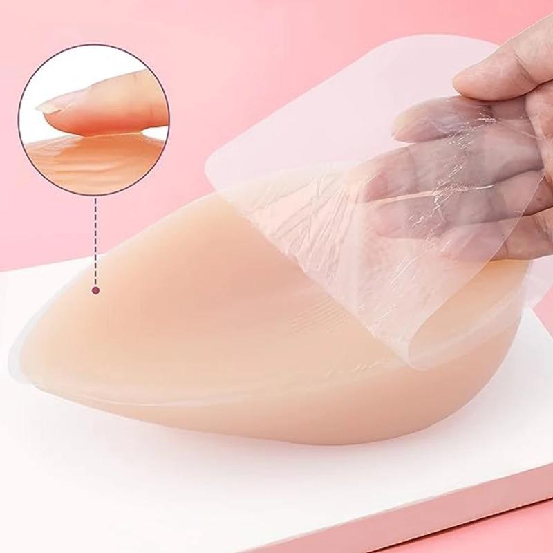 1 Pair Artificial Fake Silicone Breast Fake Breasts Forms Anime Mastectomy Transvestite Sissy Halloween Party Crossdress Men Beginner
