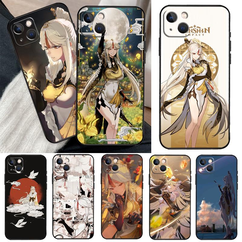 Чехол Genshin Impact Нин Гуан для Samsung Galaxy M15 M11 M12 M13 M14 M06 M16 M36 M56 M31 M53 M32 M52 M35 M55 M34 M54