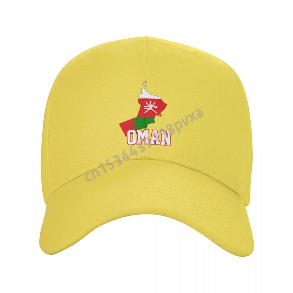 Baseball Cap Oman Flag Omanis Fans Country Map Wild Sun Shade Peaked Adjustable Outdoor Caps for Unisex WoUnisex