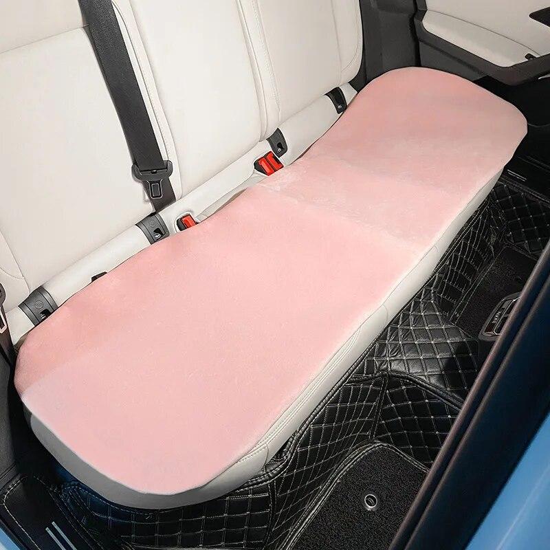 Car Cushion Winter Plush Warm Pillow Lumbar Cushion Car Interior Decorations Fart Cushion Chair Cushion Car Accessories