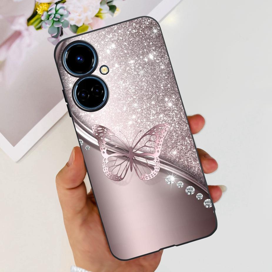 Чехол для Tecno Camon 19 Neo CH6i, новый модный окрашенный чехол, мягкий силиконовый чехол для телефона Tecno Camon 19 Pro 5G Camon19 Neo, бампер