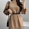 PU Leather Waist Belt Black Dress Coat Decorative Waistband Fashion Skinny Waist Straps  Women