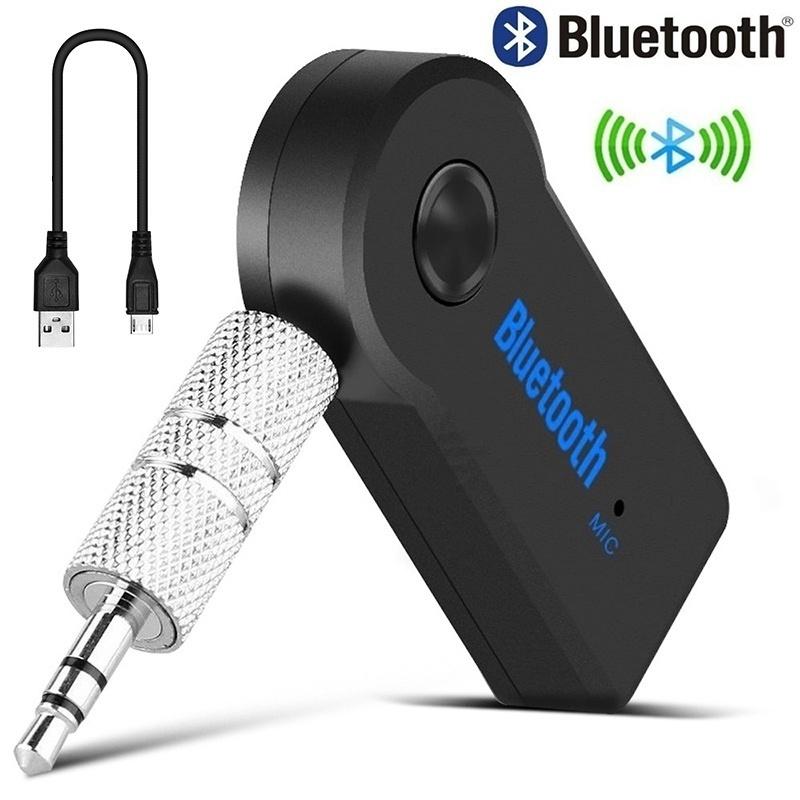 Портативный беспроводной приемник Автомобильный комплект Bluetooth Приемник динамиков Bluetooth Дополнительный приемник AUX Стереовыход Передатчик потоковой передачи музыки