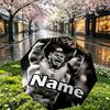 Custom Name Personalized WWE  Print Umbrella, Auto Open Close, 8‑Rib Sturdy Frame, Commute Camping Hiking Use, Birthday Gift