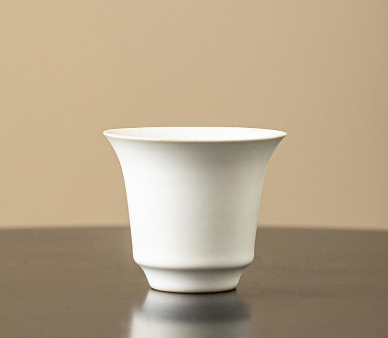 Сине-белый набор чашек для чая гунфу | Чашки из дехуаского фарфора ручной работы - Ароматная/дегустационная чашка | Индивидуальные чашки для дегустации чая