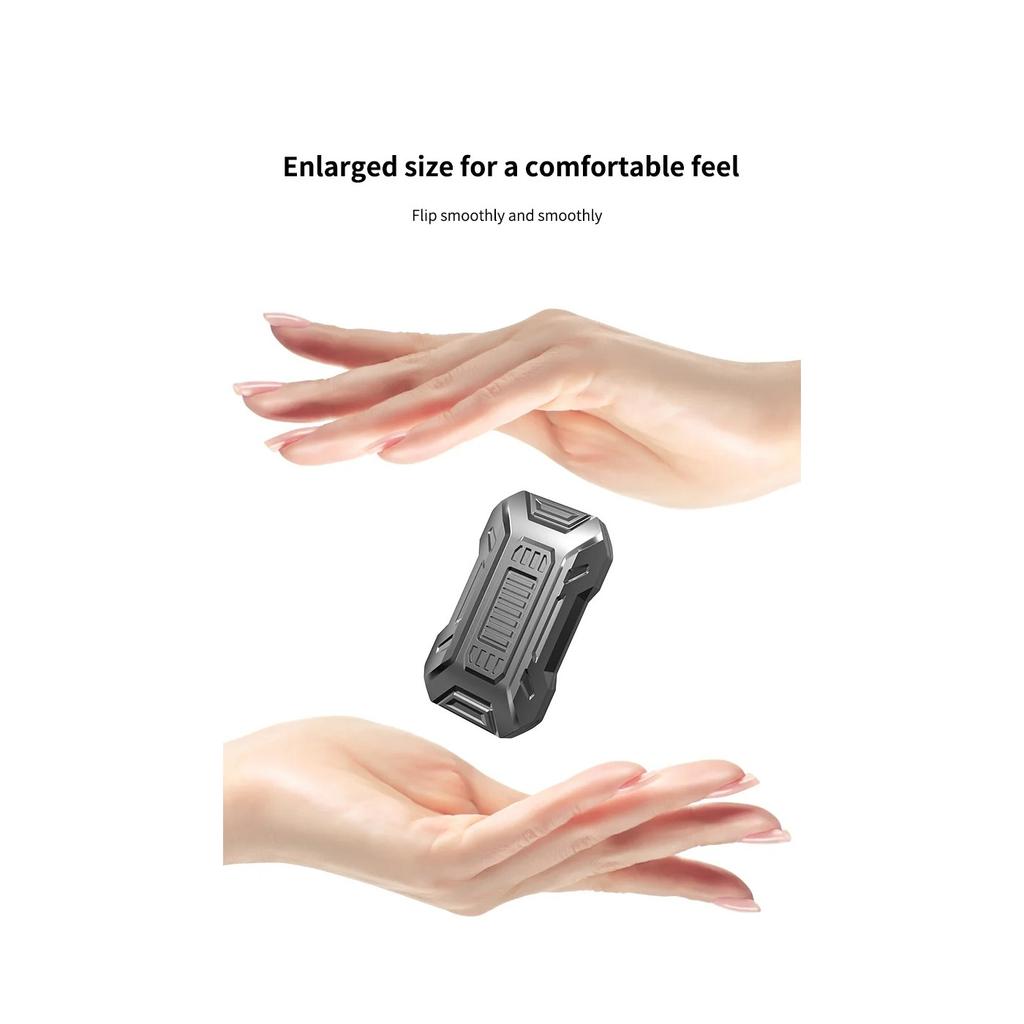 Car Metal Slider EDC Poker Push Card Anti-Stress Fidget Toy Decompression Autism Sensory Toys Stress Relief for Adults Gifts