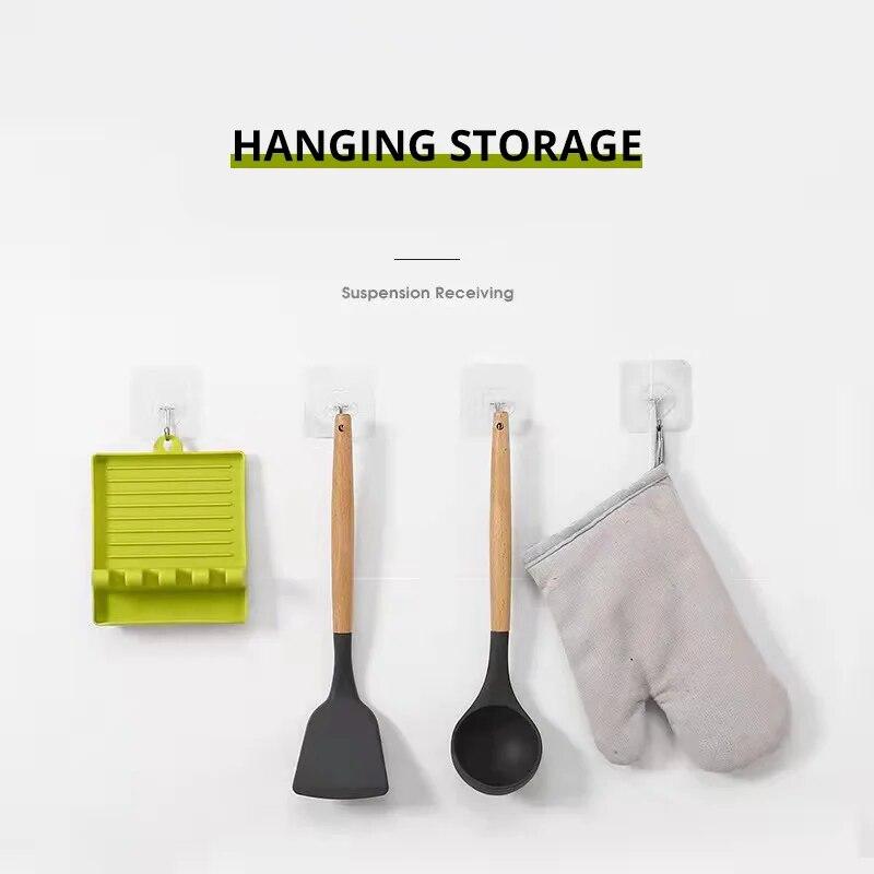1 шт. кухонная подставка для лопаток, подставка для кастрюль, полки, столешница, полка для ложек, подставка для суповой ложки, держатель для палочек для еды