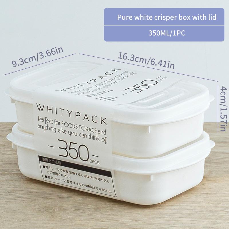 MIT Японская коробка для упаковки замороженного мяса Пищевой класс Холодильник Хранение Фруктов Овощей Консервация Подготовка Блюд Разделенная коробка