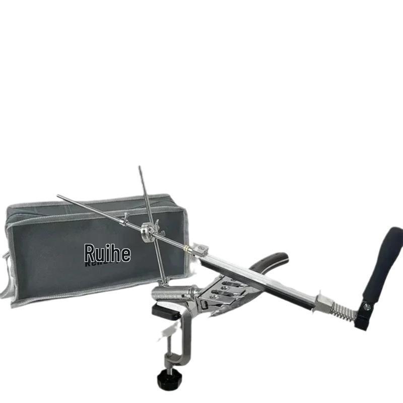 Ruihe Rehoo Металлический держатель для заточки ножей с фиксированным углом, вращающийся на 360°, RH006