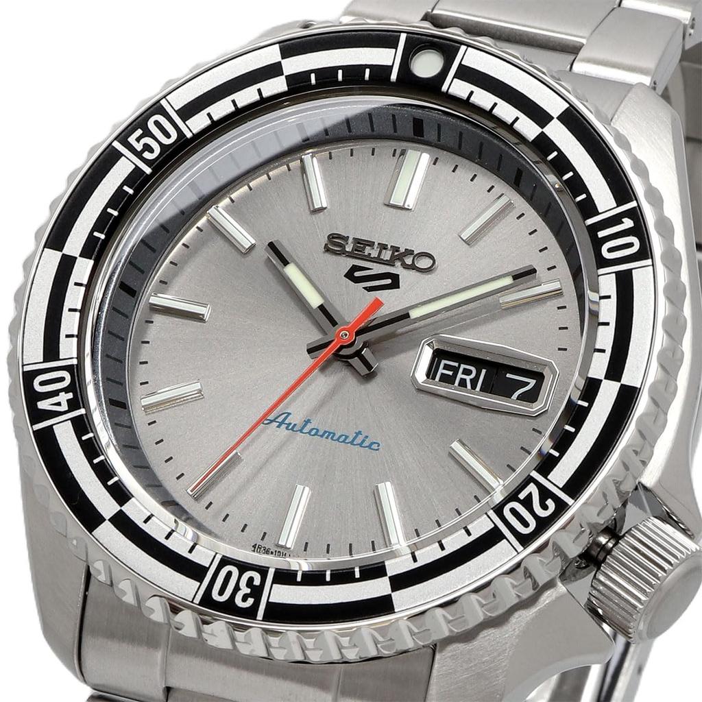 Seiko 5 SPORTS 55th Anniversary Special Edition SKX Sports Style Automatic Watch SRPK09K1 Silver Overseas Model [Seiko] Мужские [Товар]