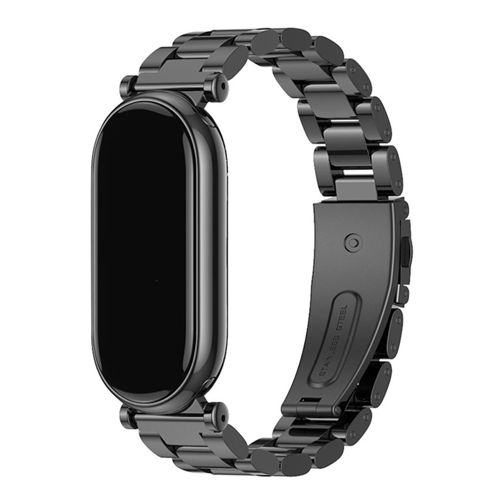 Ремешок для Mi Band 9 для браслета Mi Band 8 Для браслета Xiao mi Band 8 Ремешок для часов из нержавеющей стали для Mi Band 7 6 5 3 4 Металлический ремешок