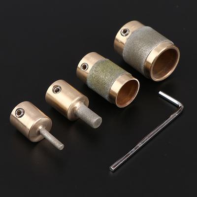 1'' 1/4'' 3/4" 1/8'' Mcb01 Mcb34 Mcb18 Mgb14 Латунный сердечник Стандартная зернистость Головка шлифовального бита для витражного стекла для стекла камня