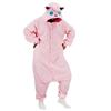 Funny Monkey Bear Cat Jumpsuit Onesie for Adults Cartoon Kigurumi Pajamas for Halloween Jumpsuits Pijama Women Men Cosplay Costume