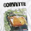 Chevrolet Unisex Adult Corvette Poster Vintage Sweatshirt