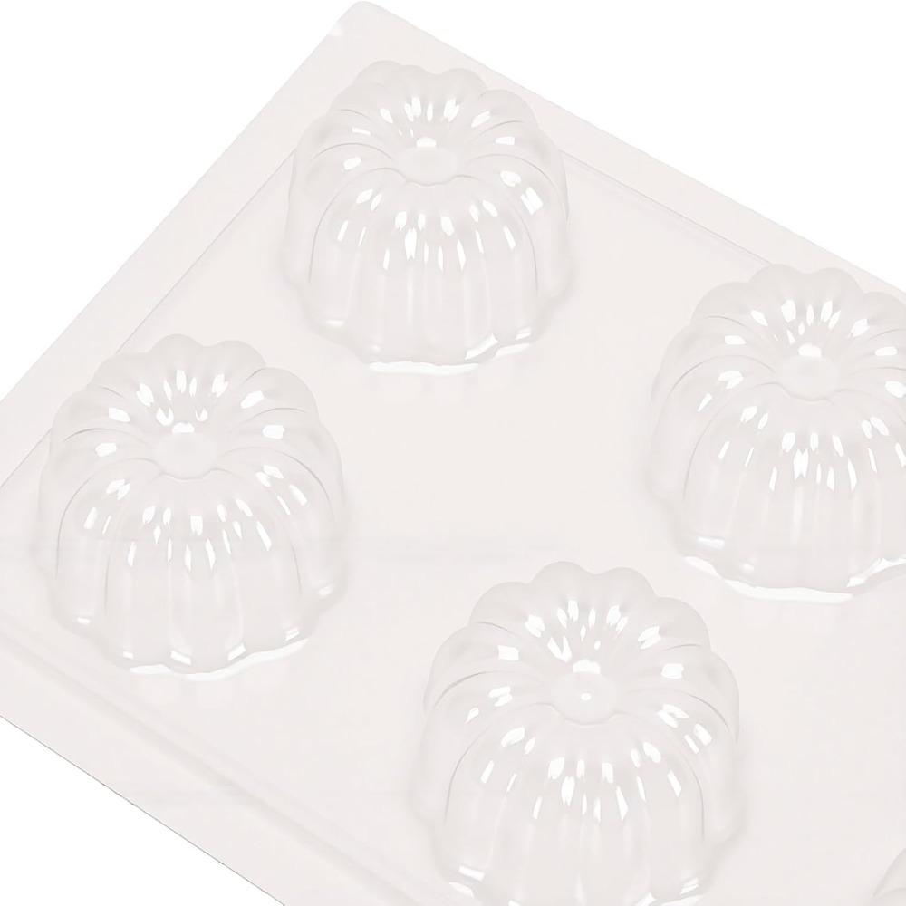 PP Jelly Mold 6 Grids Mousse Mold Candy Coating Soap Mold Mung Bean
