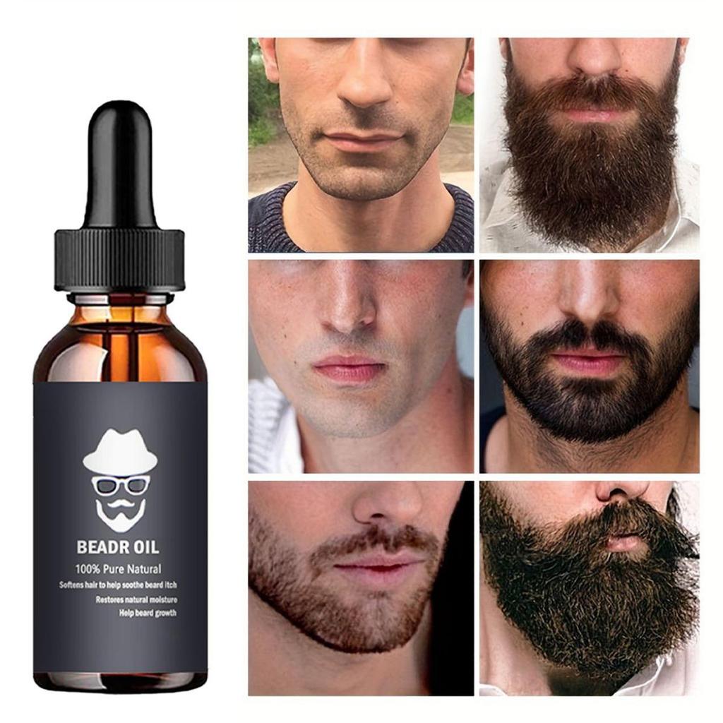 5ML/15ML/30ML/50ML/Natural Beard Growth Oil Facial Hair Grow Beard Essential Oil for Men Styling Beard Grooming Products