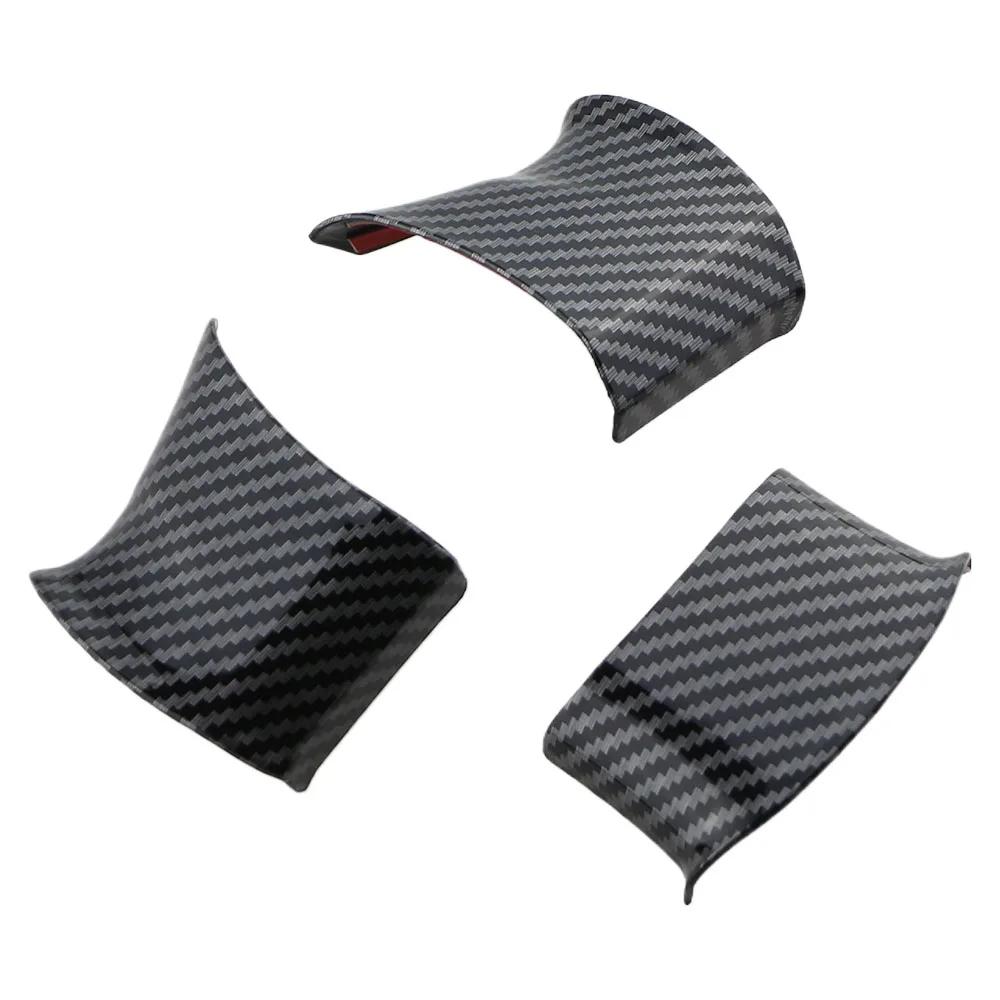 For Volkswagen VW Golf 4 Golf MK4 Golf4 1997 - 2003 Steering Wheel Trim Sticker 3Pcs/set Decorative Cover Interior Accessories